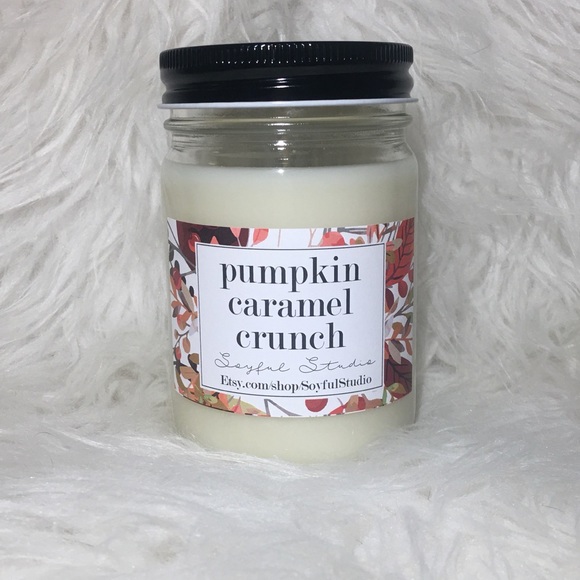 Pumpkin caramel crunch soy candle - Picture 2 of 5